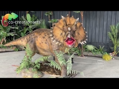 Simulasi Ukuran Hidup Triceratops Animatronik Untuk Jurassic Park