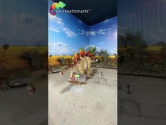 Dinosaurus animatronik yang realistis