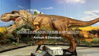 T Rex Animatronik Ultra Realistis untuk Taman Hiburan