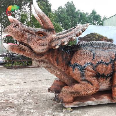 Harga yang bagus Model Triceratops Animatronik Untuk Dekorasi Taman Hiburan on line