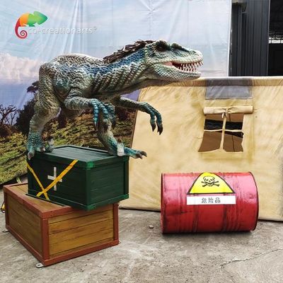 Harga yang bagus Dinosaurus Animatronik Velociraptor 3m on line