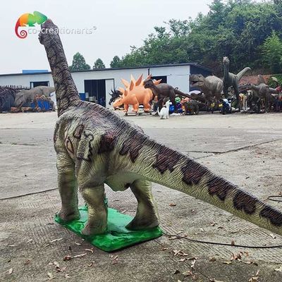 Ukuran Hidup Tahan Air Animatronic Dinosaur Jurassic Brachiosaurus Untuk Taman Hiburan