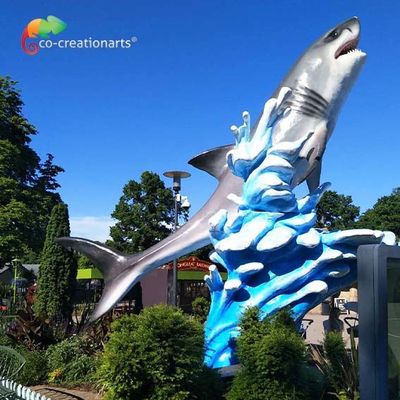 Akuarium Realistis Animatronik Hewan Ujung Hiu Model Realistis Untuk Pameran Dunia Laut