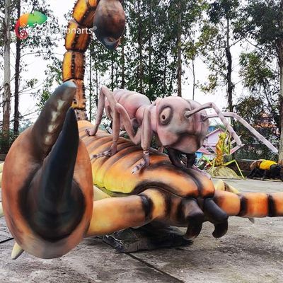 Harga yang bagus Kalajengking Hewan Animatronik Realistis Manusia Hidup Melawan Perlawanan Matahari Semut on line