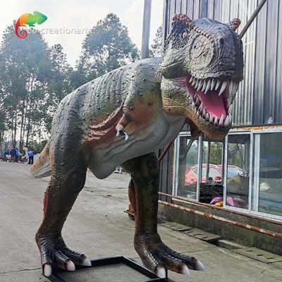 Harga yang bagus Sunproof Fiberglass Animatronic T Rex Theme Park Dinosaurs Disesuaikan on line