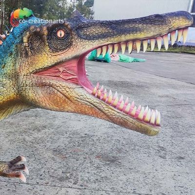 Harga yang bagus Hewan Animatronik Spinosaurus anti air on line