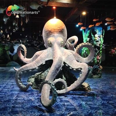 Patung Gurita Animatronik Besar 2,2 meter
