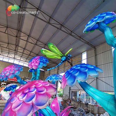 Lentera Festival Cina yang Dapat Disesuaikan Berbentuk Binatang Serangga Resin