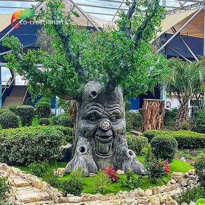 Berbicara Pohon Animatronik Manusia Hidup