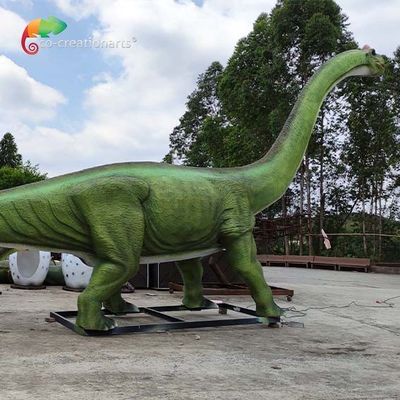 Harga yang bagus Koin Dioperasikan Simulasi Ukuran Hidup Dinosaurus Animatronik 12m Model Brachiosaurus on line
