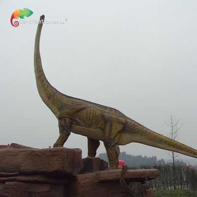18M Besar Fiberglass Dinosaurus Resin Mamenchisaurus Model Tahan Cuaca