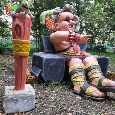 Tokoh Animatronik Besar 4,5 Meter Untuk Pameran Taman Hiburan