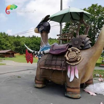 High Durability Dinosaur Parade Float Vehicle Untuk City Plaza
