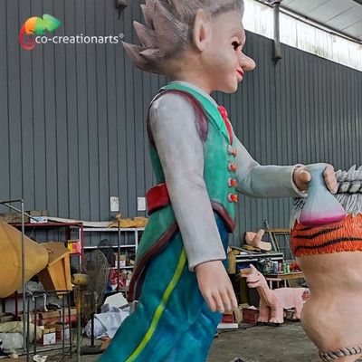 Bukti Cuaca Animatronics Kustom Besar Dengan Lampu LED yang Dipersonalisasi