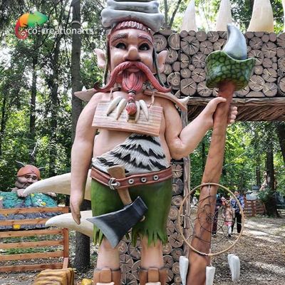 50/60hz Custom Made Animatronics Character untuk taman hiburan