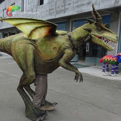 Kostum Dinosaurus Animatronik Sunproof Kustomisasi Pribadi