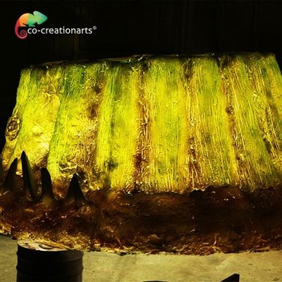 Daya Tahan Tinggi Fiberglass Animatronic Dendriform Illuminated