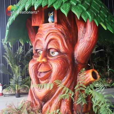 Taman Hiburan Animatronic Talking Tree yang Disesuaikan dengan Tinggi 3m
