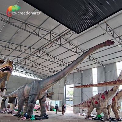Harga yang bagus Dinosaurus Animatronik Diplodocus Raksasa Ukuran Hidup 26Meter Untuk Jurassic Park on line