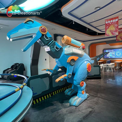 Model Dinosaurus Serat Kaca Robot Disesuaikan Untuk Dekorasi Taman Hiburan