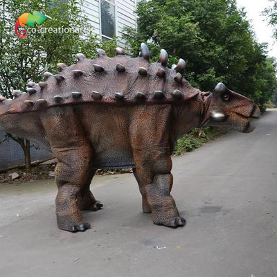 Kain Animatronic Dinosaurus Ankylosaurus Halloween Kostum Aktor Kontrol Gerakan