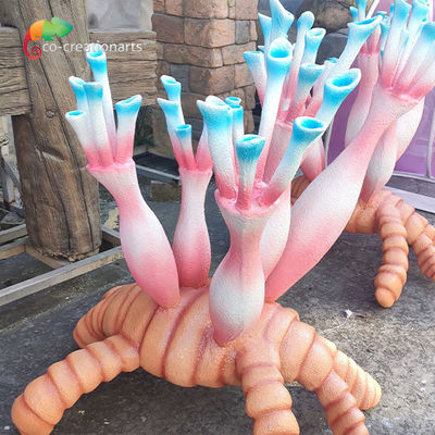 Animatronic Lifelike Coral Replica Untuk Dekorasi Taman Tema Samudra