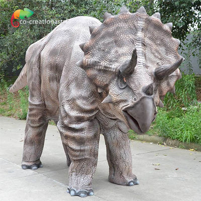 5m Triceratops Kostum Halloween Kreatur Prasejarah Interaktif Cosplay Untuk Dua Orang Dewasa