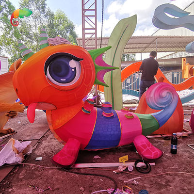 Harga yang bagus Red Lizard Cina Lampu Lampu Festival Dekorasi Untuk Acara Natal on line