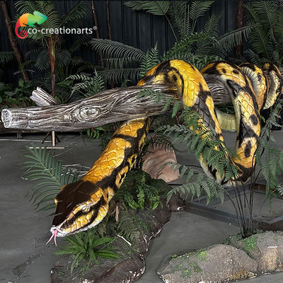 Animatronik Ular Simulasi Hewan Untuk Attraksi Taman Tema
