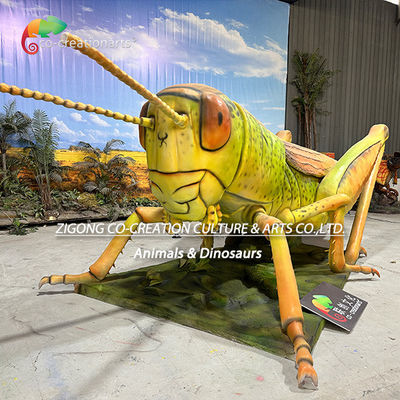 Harga yang bagus Serangga Animatronik Simulasi belalang Untuk Dekorasi Taman Hiburan on line