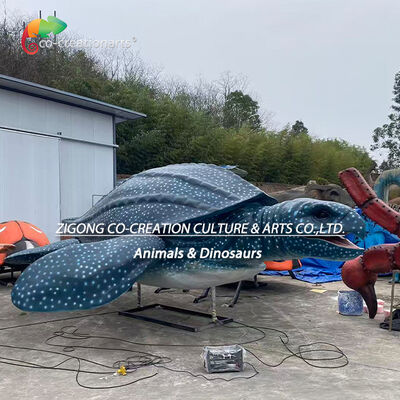 Beli Model Hewan Animatronik Hewan Raksasa Hewan Animatronik Penyu Laut Model Untuk Atraksi Taman Hiburan pembuatan online