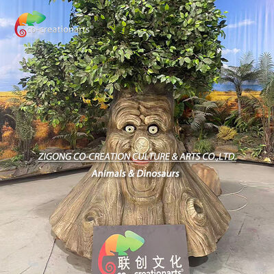 Pohon Berbicara Animatronik Realistis Pohon Mistik Bijaksana Pabrik Cina yang Disesuaikan