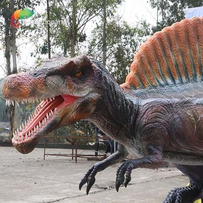 Harga yang bagus Theme Park Life Size Dinosaurus Animatronik Spinosaurus Untuk taman bermain Taman Hiburan on line