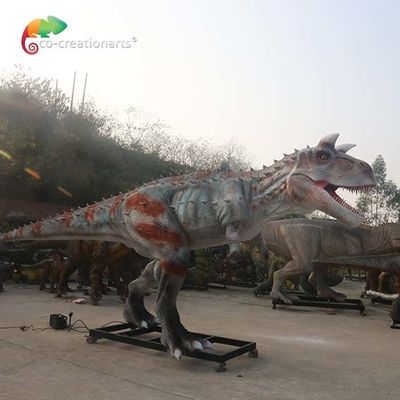 Harga yang bagus Animatronic Dinosaur Life Size Dinosaur Model Animatronic Carnotaurus Untuk Taman Hiburan on line