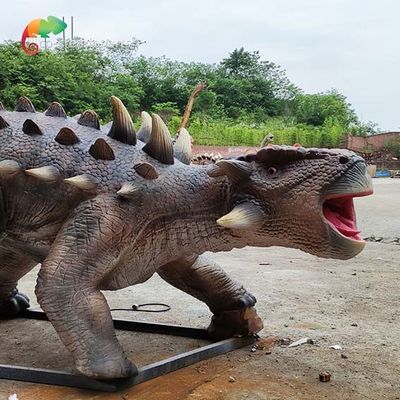 Harga yang bagus Theme Park Animatronic Dinosaur Life Size Animatronic Ankylosaurus on line