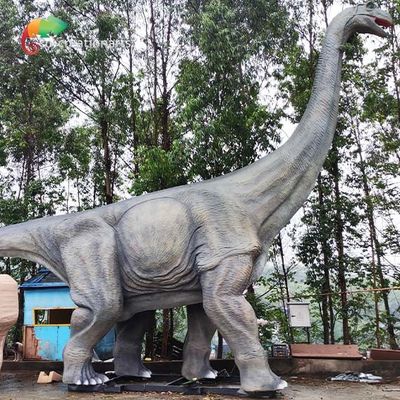 Harga yang bagus Dinosaurus Animatronik Ukuran Hidup 15M Dinosaurus Ruyangosaurus Realistis Untuk Taman Hiburan Jurassic on line