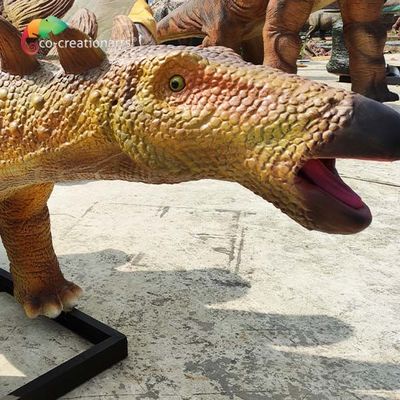 Harga yang bagus Ukuran Hidup Stegosaurus Animatronik terlihat realistis Dinosaurus Untuk dekorasi taman hiburan on line