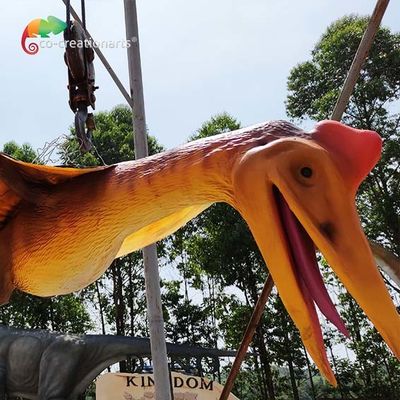Harga yang bagus Dinosaurus Animatronik Ukuran Hidup Pterosaurus Tahan Air Lebar 1,8m on line