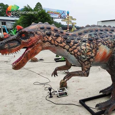 Mata Berkedip Ukuran Kehidupan Nyata Dinosaurus Ceratosaurus Model Animatronik