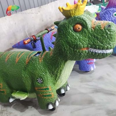 Harga yang bagus Shopping Center Plaza Dinosaur Electric Ride On With Music standar CE on line