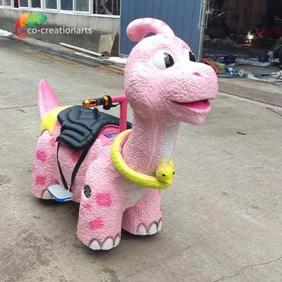 Harga yang bagus ISO CE 220V Koin Dioperasikan Naik Mainan Dinosaurus Listrik Naik Mobil Untuk Mall on line