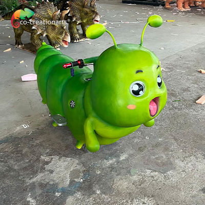 Harga yang bagus Taman Hiburan Caterpillar Scooter Peralatan Taman bermain Mobil Kartun Realistis on line