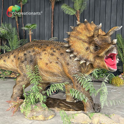 Harga yang bagus Simulasi Ukuran Hidup Triceratops Animatronik Untuk Jurassic Park on line