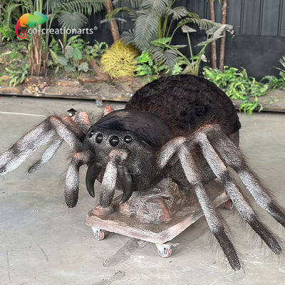 Harga yang bagus Laba-laba Animatronik Raksasa Simulasi Hewan Untuk Attraksi Dekorasi Kebun Binatang on line