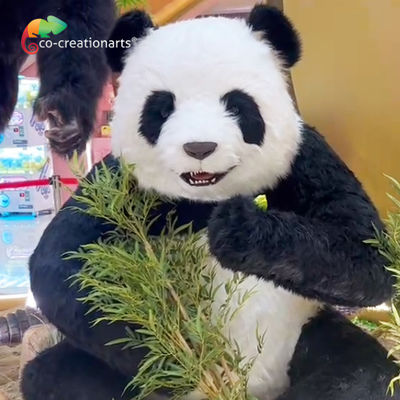 Harga yang bagus Animalia Robot Realistis Animatronik Panda Untuk Taman Hiburan on line