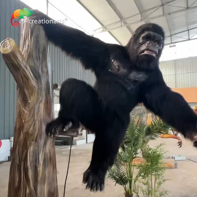 Harga yang bagus Animalia Animatronik Realistis Animatronik Gorila Untuk Dekorasi on line