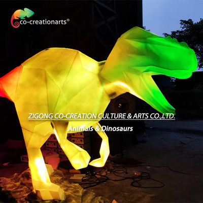 Harga yang bagus Model Fiberglass Dinosaur Dengan Proyeksi Skeleton-To-Life Dinamis on line