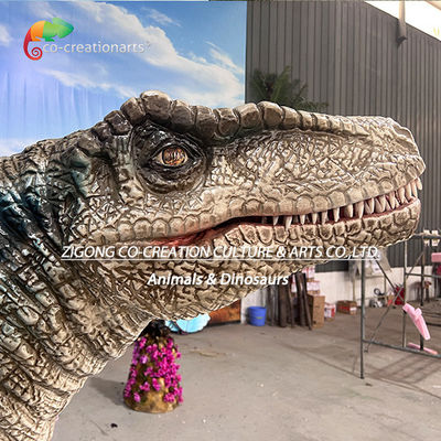 Dinosaurus Animatronik Realistis Velociraptor: Pameran Dinamis Tingkat Museum Dengan Gerakan Seperti Nyata & Kulit Detail Untuk Pendidikan Imersif