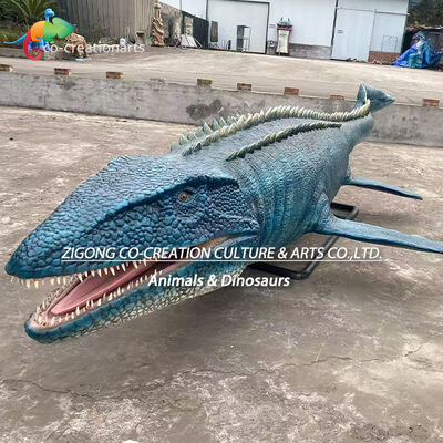 Harga yang bagus Model Mosasaurus Animatronik Realistis untuk Taman Bertema Kelautan dan Pameran Museum On line