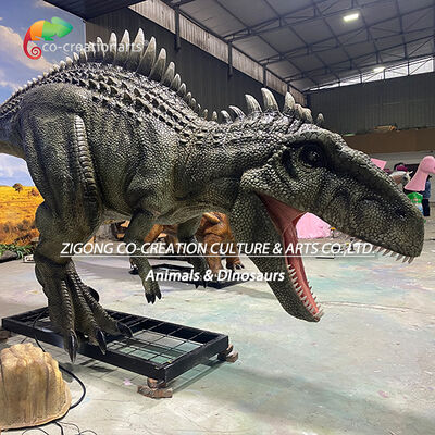 Harga yang bagus Animatronik Realistis Giganotosaurus Dinosaurus Untuk Taman Hiburan Dan Pameran Museum On line